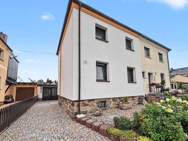 Doppelhaushälfte zum Kauf 199.999 € 5 Zimmer 95 m² 340 m² Grundstück Freiberg Freiberg 09599