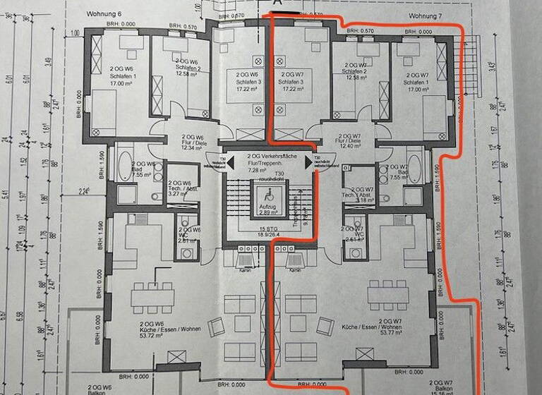 Wohnung zur Miete 2.680 € 4 Zimmer 133,9 m²<br/>Wohnfläche Dachgeschoss, 3.<br/>Geschoss Altbuchhorster Str. 12 Grünheide Grünheide 15537