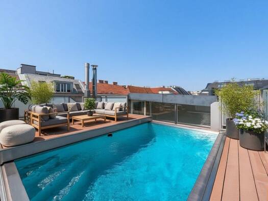 Penthouse zum Kauf - Erstbezug 2.999.000 € 6,5 Zimmer 230,8 m² 4. Geschoss Leopoldstadt 1020