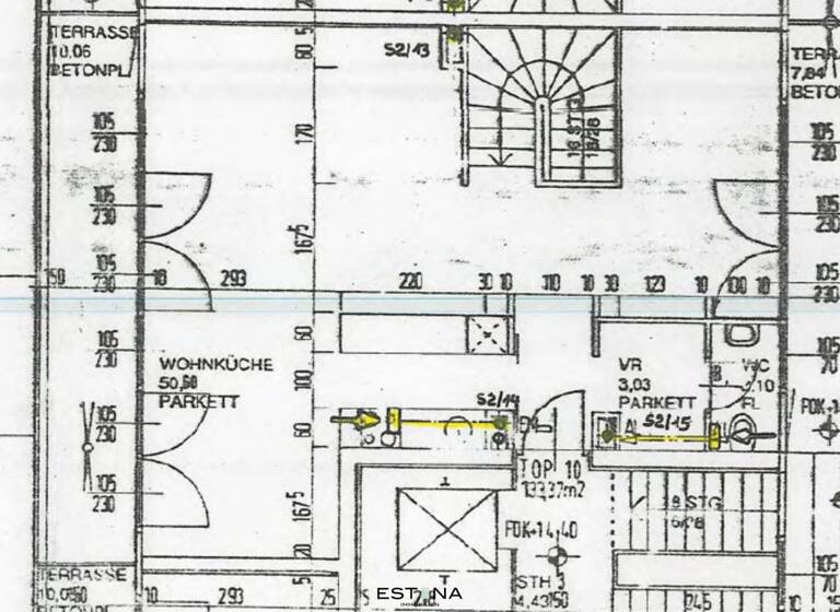 Wohnung zur Miete 1.505 € 5 Zimmer 129,9 m² 4. Geschoss frei ab 01.08.2026 Am Kaisermühlendamm Wien 1220