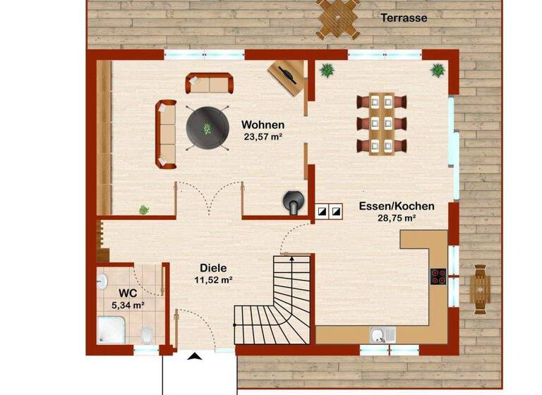 Einfamilienhaus zum Kauf provisionsfrei 625.000 € 5 Zimmer 124 m² 1.624 m² Grundstück Lindau 24214