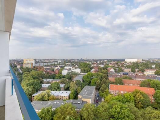Wohnung zum Kauf 285.000 € 2 Zimmer 38 m² 18. Geschoss Doormannsweg 22 Eimsbüttel Hamburg 20259