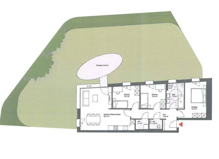 Bürofläche zum Kauf 4 Zimmer 86,6 m² Bürofläche Lochau 6911