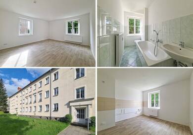 Wohnung zur Miete 360 € 3 Zimmer 65 m² 1. Geschoss Peter-Schmohl-Straße 18 Hüttenviertel Freiberg 09599