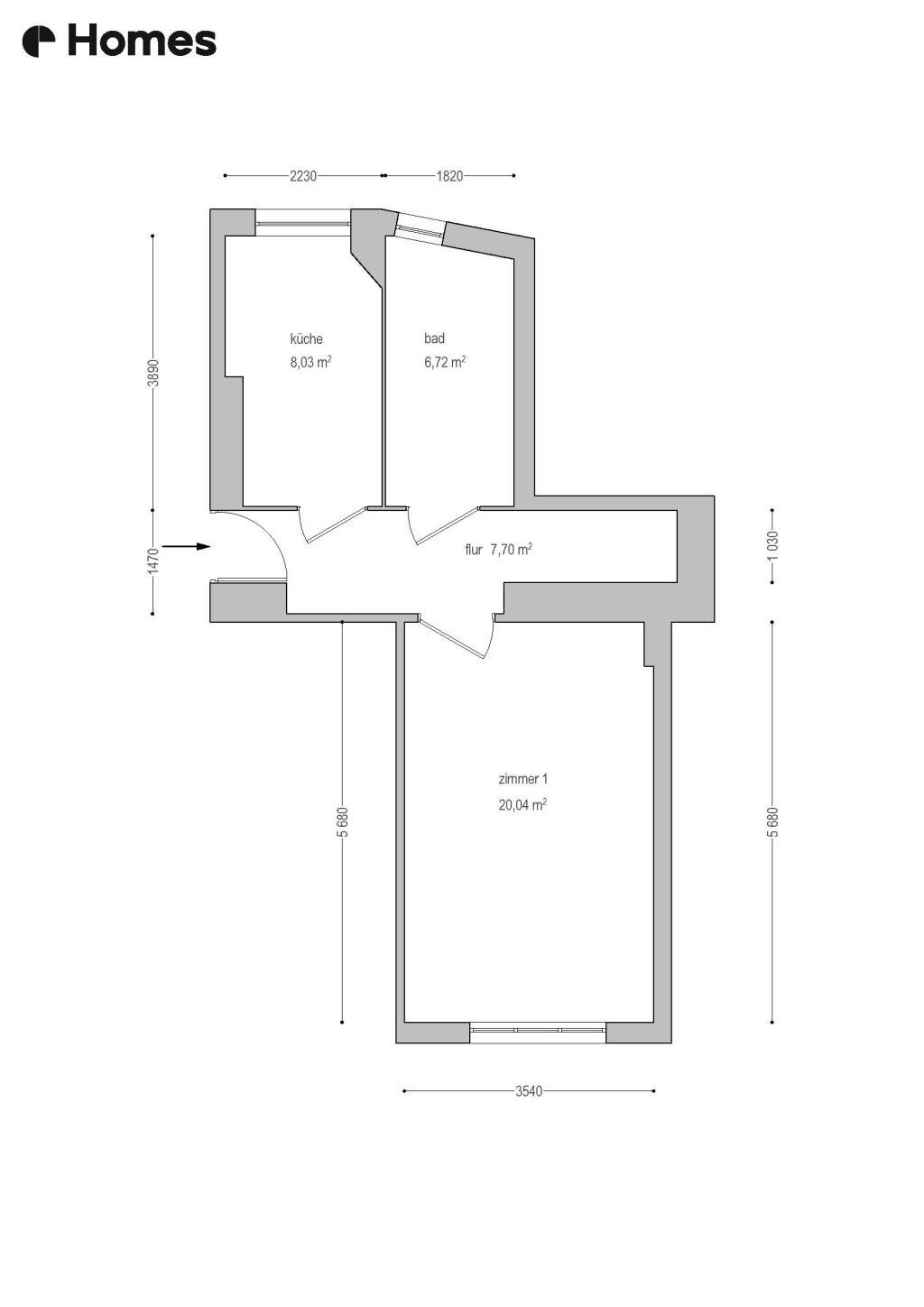 Wohnung zur Miete Wohnen auf Zeit 1.890 € 1 Zimmer 43 m²<br/>Wohnfläche 31.01.2025<br/>Verfügbarkeit Framstraße Neukölln Berlin 12047