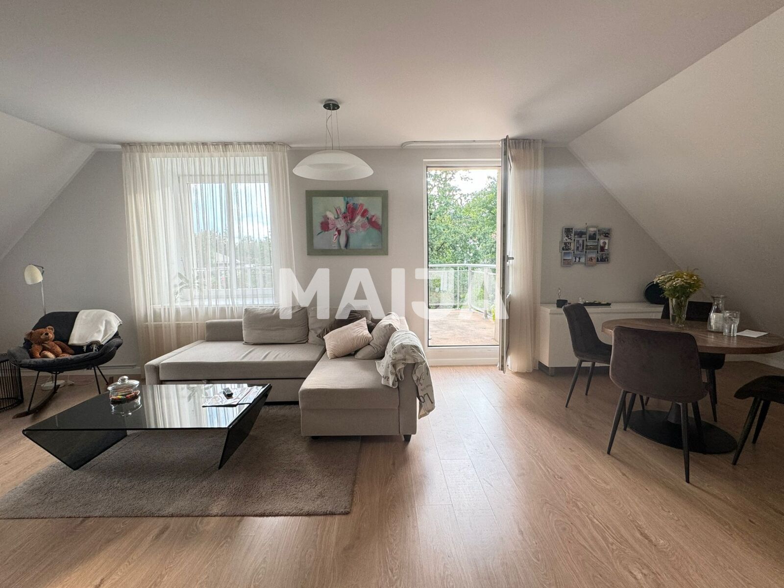 Apartment zum Kauf 207.000 € 4 Zimmer 98 m²<br/>Wohnfläche 3.<br/>Geschoss Ezermalas iela 51, Mezaparks Riga 1014