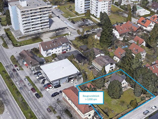 Grundstück zum Kauf provisionsfrei 3.400.000 € 1.213 m² Grundstück Wachtelweg 3 - 5 Trudering-Riem München 81827
