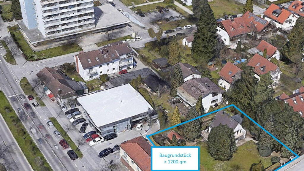 Grundstück zum Kauf provisionsfrei 3.400.000 € 1.213 m² Grundstück Wachtelweg 3 - 5 Trudering-Riem München 81827