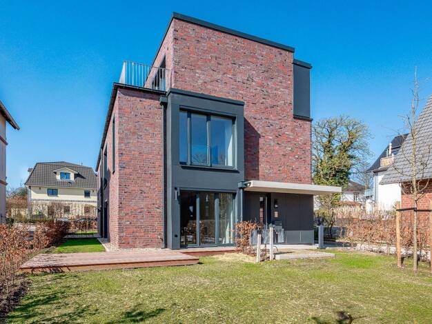 Doppelhaushälfte zum Kauf - Neubau 1.420.000 € 4 Zimmer 145,9 m² 124 m² Grundstück Groß Flottbek Hamburg 22607