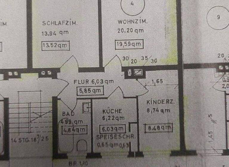 Wohnung zum Kauf provisionsfrei 195.000 € 2,5 Zimmer 62 m² 1. Geschoss Kreideberg Lüneburg 21339