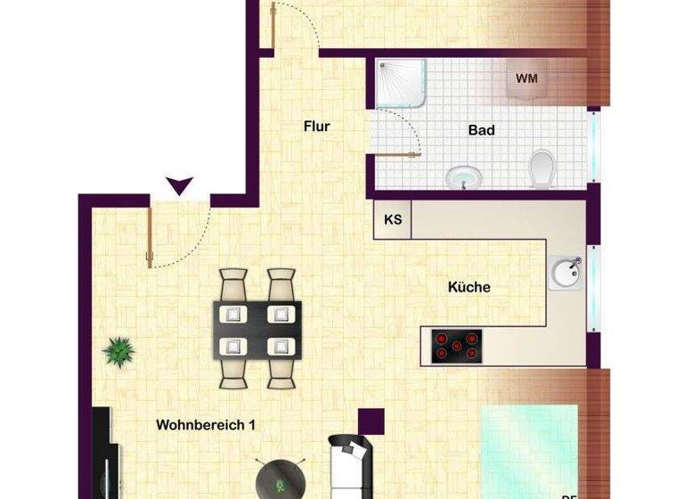 Wohnung zur Miete 1.000 € 4 Zimmer 105 m² 1. Geschoss frei ab sofort Haller Str. 213 Crailsheim 74564