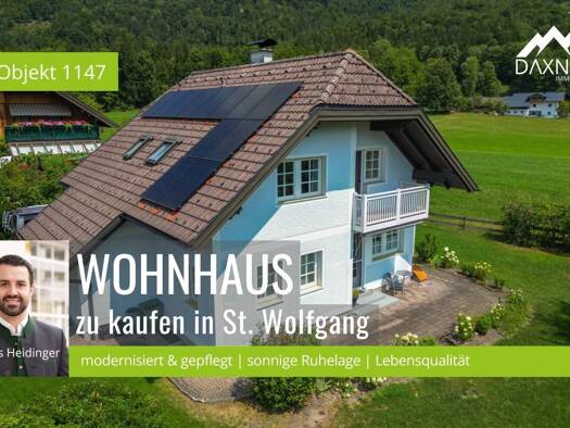 Haus zum Kauf 719.250 € 6 Zimmer 117,2 m² 762 m² Grundstück St. Wolfgang im Salzkammergut 5360