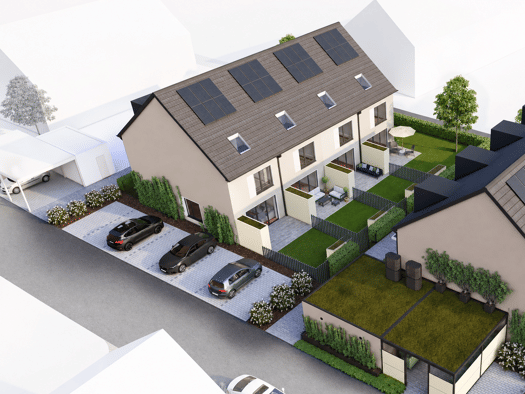 Reihenendhaus zur Miete - Erstbezug 2.250 € 5 Zimmer 145 m² frei ab 15.12.2026 Zum Birkig Röthenbach b Schweinau Nürnberg 90451
