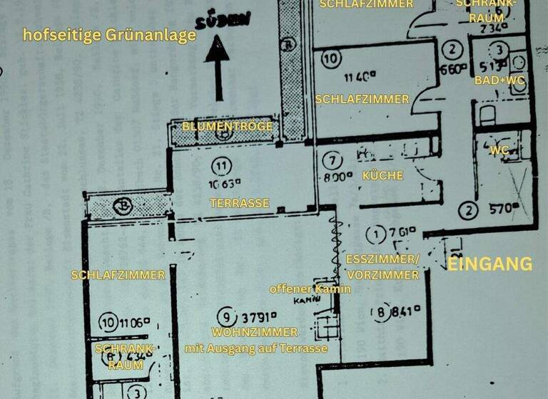 Wohnung zum Kauf 649.000 € 4 Zimmer 130 m² 3. Geschoss Wien 1190