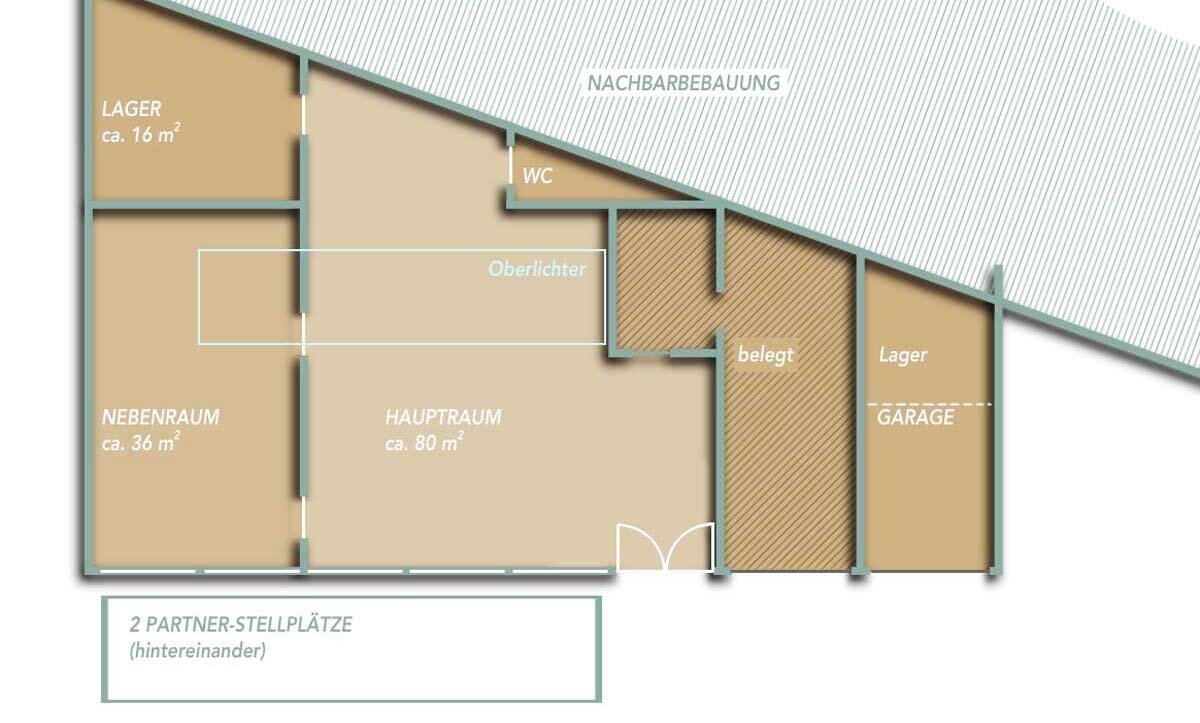 Bürofläche zur Miete provisionsfrei 475 € 36 m²<br/>Bürofläche Strohberg Lehen Stuttgart 70180