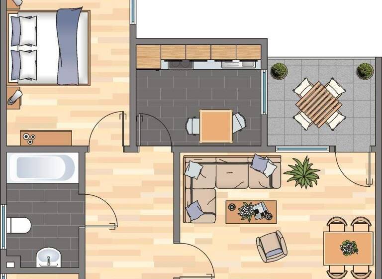 Wohnung zur Miete 469 € 2 Zimmer 55,2 m² 2. Geschoss Wilhelm-Schultheis-Straße 4 Weißenthurm 56575