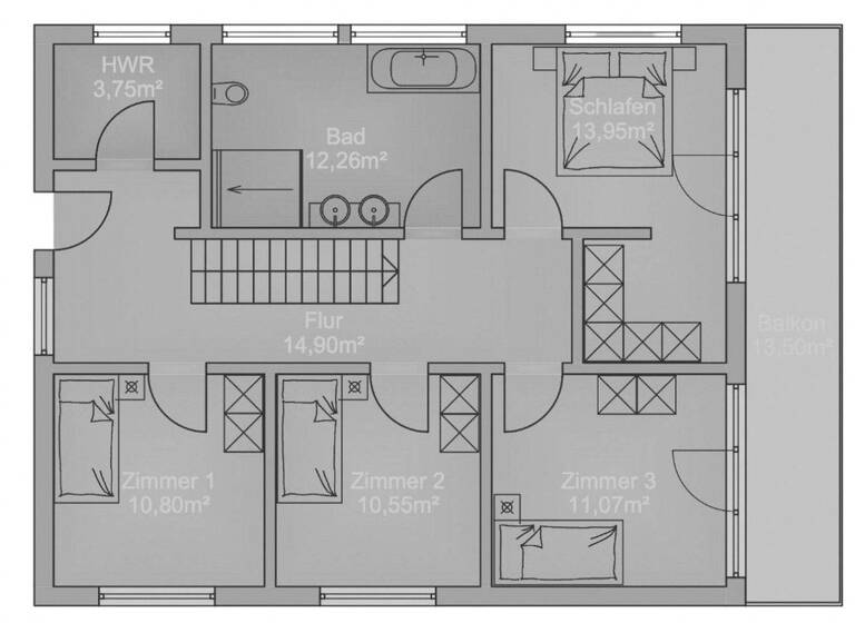 Einfamilienhaus zum Kauf provisionsfrei 998.000 € 8 Zimmer 274 m² 769 m² Grundstück Behaghelweg 21 Stühlingen 79780