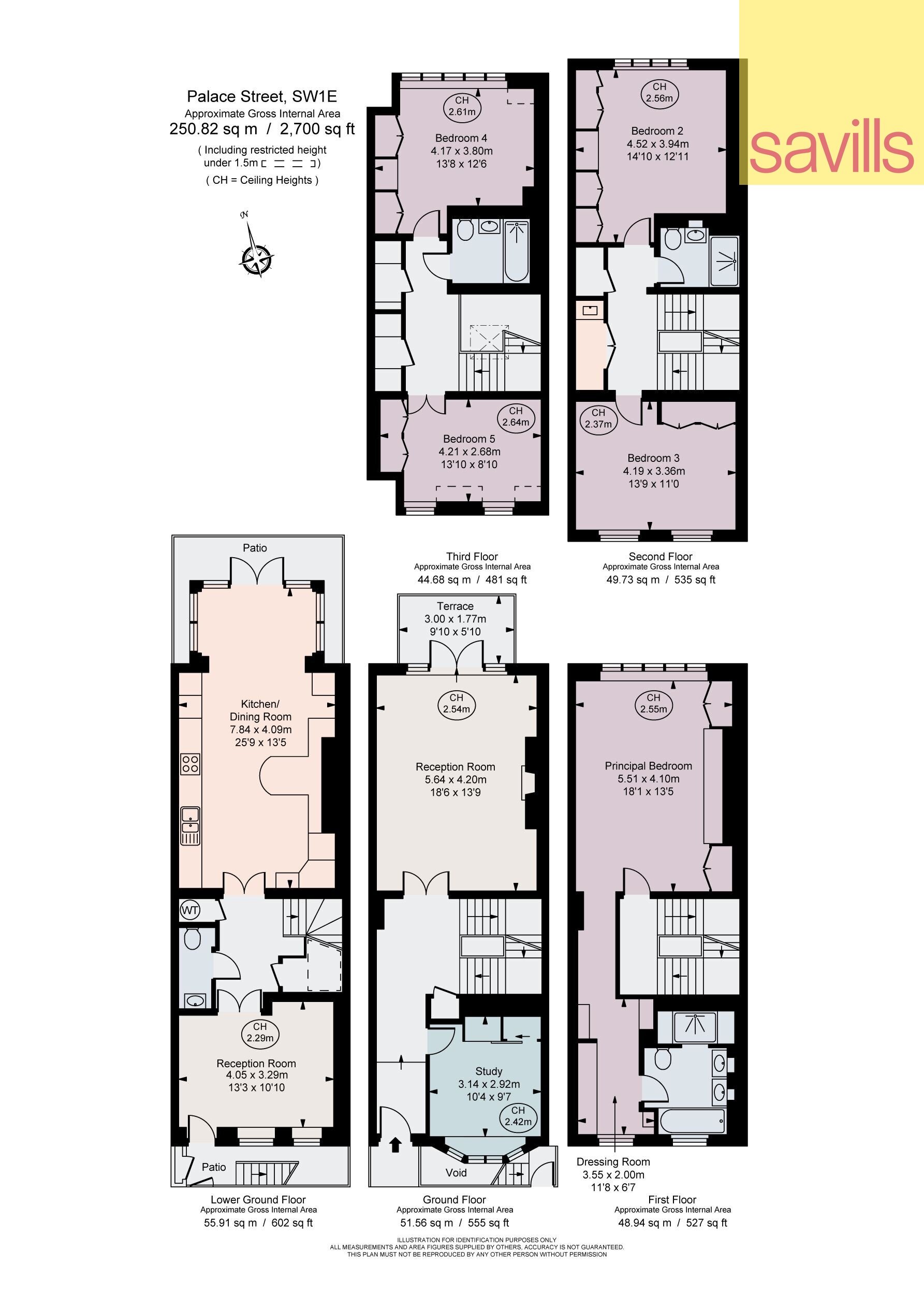 Haus zum Kauf provisionsfrei 4.741.200 € 6 Zimmer 250,8 m²<br/>Wohnfläche City of Westminster SW1E 5HW