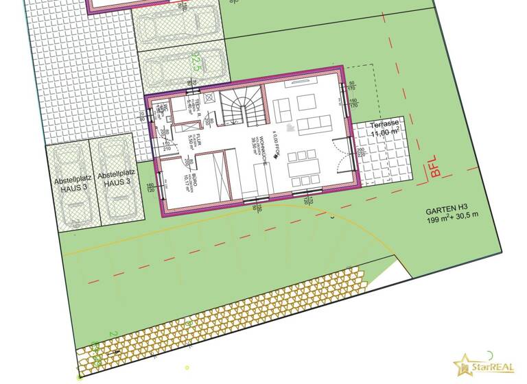 Einfamilienhaus zum Kauf - Erstbezug 649.900 € 5 Zimmer 124 m² 386,5 m² Grundstück Mauerbach 3001