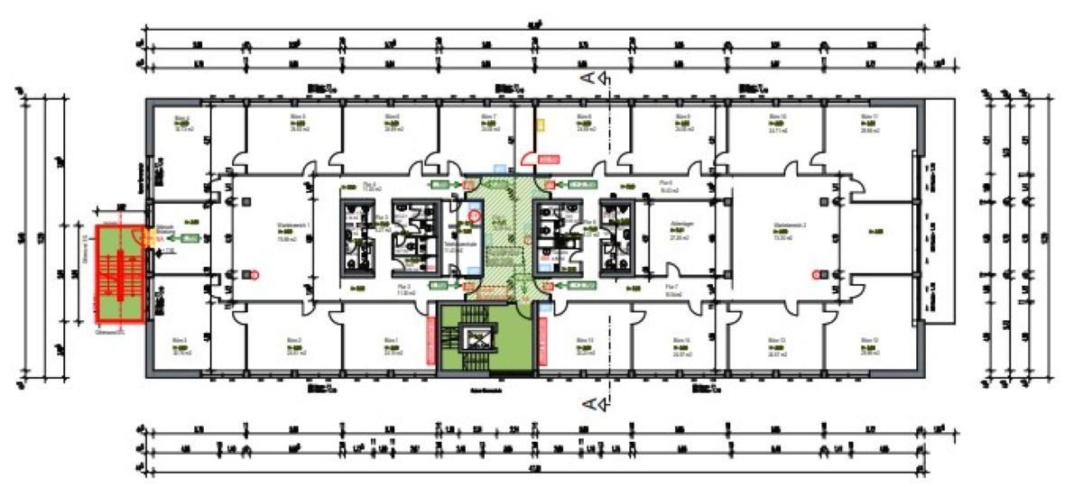 Bürofläche zur Miete provisionsfrei 8,50 € 706,9 m²<br/>Bürofläche ab 706,9 m²<br/>Teilbarkeit Holsterhausen Essen 45145