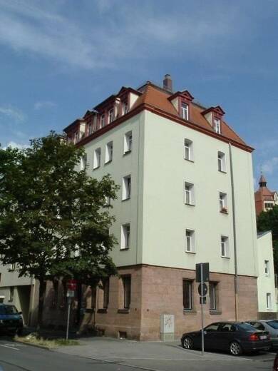 Wohnung zur Miete 575 € 2 Zimmer 53 m² Dachgeschoss, 4. Geschoss frei ab sofort Luisenstr. 1 Ludwigsfeld Nürnberg 90478
