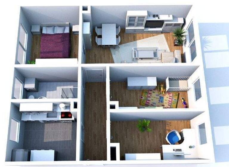 Wohnung zur Miete 380 € 4 Zimmer 68,6 m² 2. Geschoss frei ab sofort Jahnstraße 8 Leisnig 04703
