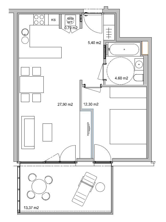 Terrassenwohnung zur Miete 924 € 2 Zimmer 50 m²<br/>Wohnfläche 1.<br/>Geschoss Kaiser-Franz-Josef-Straße 25b Lustenau 6890