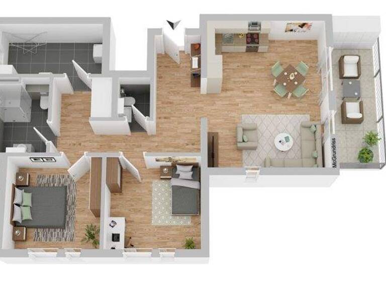 Wohnung zum Kauf - Erstbezug 539.000 € 3 Zimmer 96 m² Soltauer Allee 3 Oedeme Lüneburg 21335