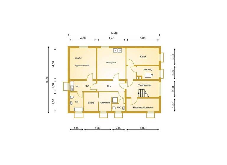 Mehrfamilienhaus zum Kauf 995.000 € 9 Zimmer 248 m² 845 m² Grundstück Scharbeutz 23683