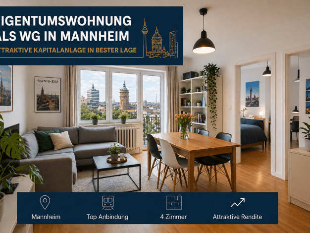 Wohnung zum Kauf provisionsfrei 363.000 € 4 Zimmer 73,3 m² Neckarstadt Neckarstadt - Ost 68169