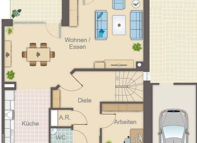 Doppelhaushälfte zum Kauf 770.000 € 5 Zimmer 133 m² 616 m² Grundstück Schlebusch Leverkusen 51375