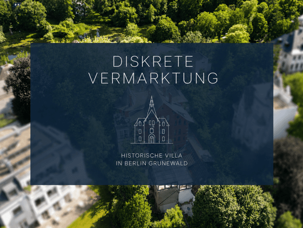 Villa zum Kauf 4.200.000 € 25 Zimmer 900 m² 1.100 m² Grundstück Grunewald Berlin 14193