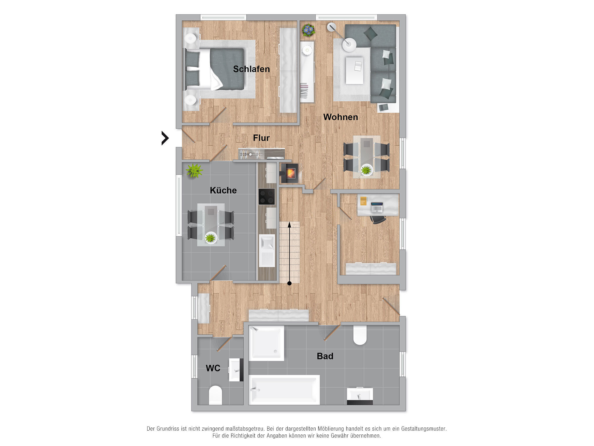 Einfamilienhaus zum Kauf 199.000 € 5 Zimmer 115 m²<br/>Wohnfläche 504 m²<br/>Grundstück Wirdum Wirdum 26529