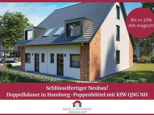 Doppelhaushälfte zum Kauf 2.289.000 € 12 Zimmer 360 m² 911 m² Grundstück Poppenbüttel Hamburg / Poppenbüttel 22399