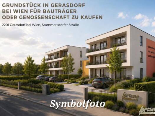 Grundstück zum Kauf 1.200.000 € 1.356 m² Grundstück Stammersdorfer Straße Gerasdorf bei Wien 2201