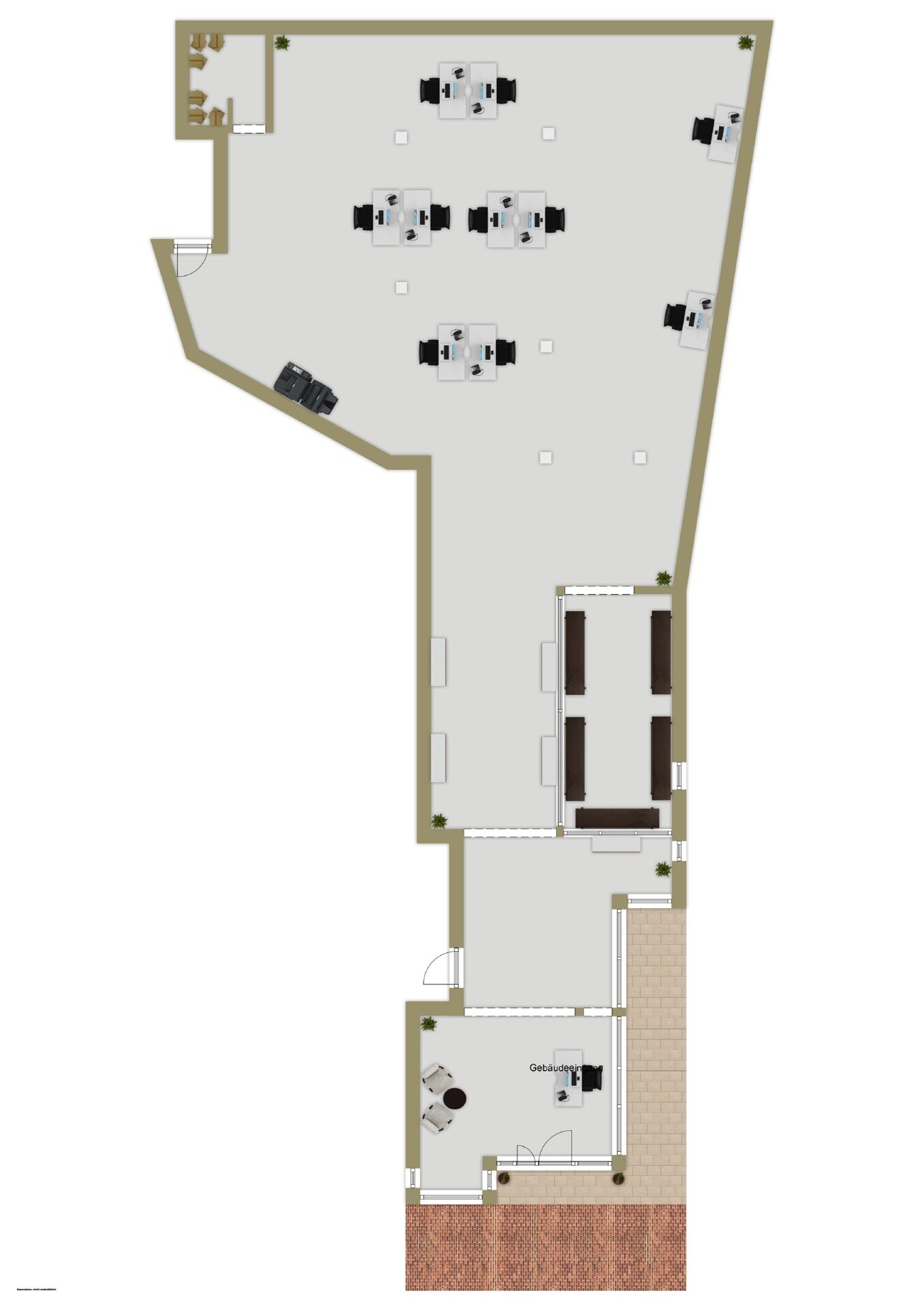 Bürofläche zur Miete 2,90 € 1 Zimmer 310 m²<br/>Bürofläche Wassenberg Wassenberg 41849