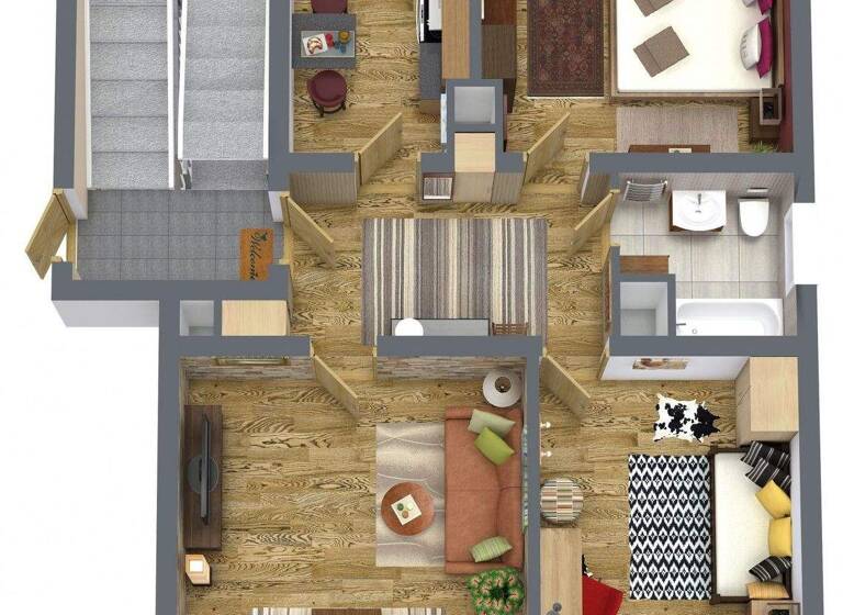 Studio zur Miete 1.190 € 3 Zimmer 70 m² 1. Geschoss frei ab sofort Bergstraße 12 Oberreichenbach 91097