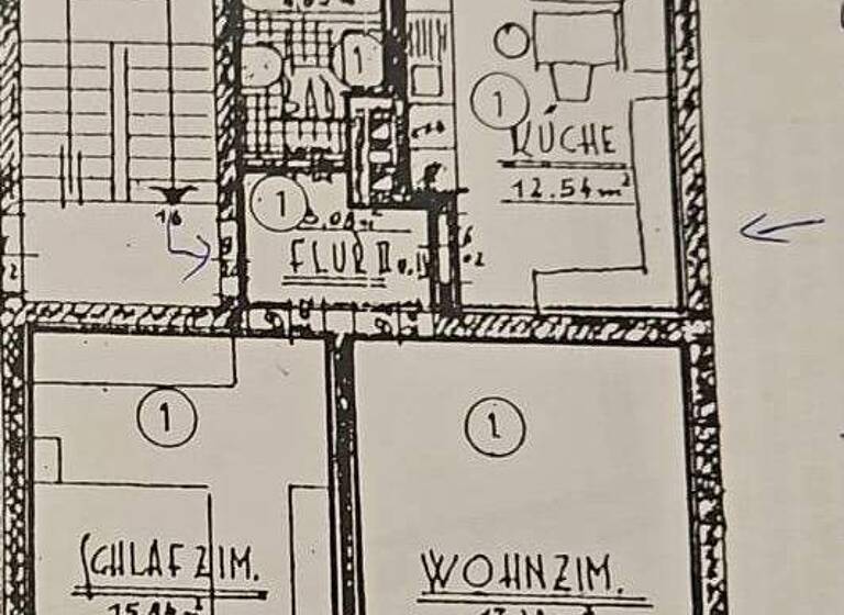 Wohnung zum Kauf 149.900 € 2 Zimmer 54 m² 1. Geschoss Reinheim 64354