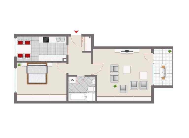 Wohnung zum Kauf 247.000 € 2 Zimmer 69 m² Thon Nürnberg 90425