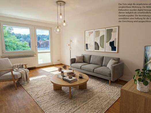 Wohnung zur Miete 365 € 3 Zimmer 58 m² 4. Geschoss frei ab sofort Bismarckstraße 45 Nossen Nossen 01683