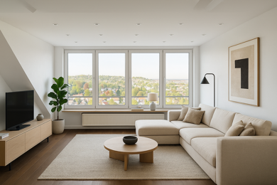 Wohnung zur Miete 1.900 € 4 Zimmer 100 m² Geschoss 3/3 frei ab 01.07.2025 Zeppelinstraße 123 Kräherwald Stuttgart 70193