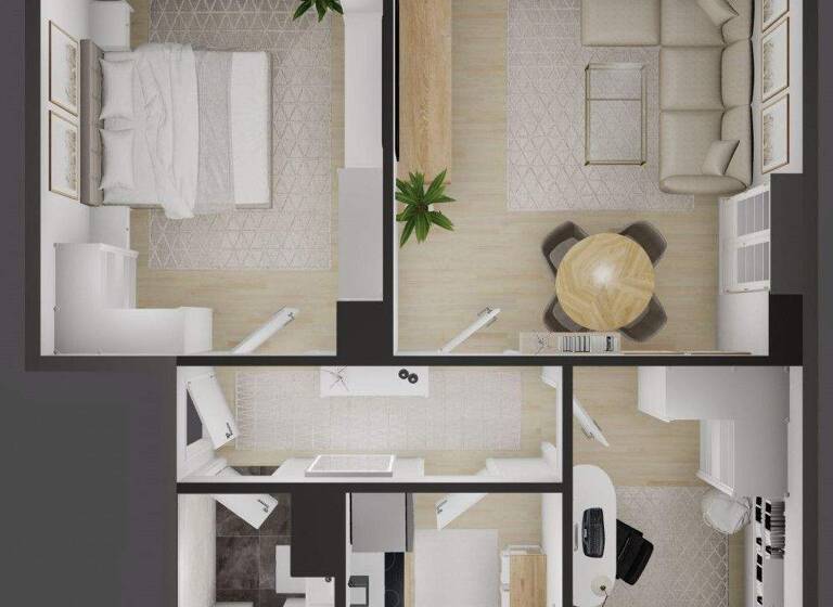 Wohnung zur Miete 450 € 3 Zimmer 62,1 m² 3. Geschoss Helene-Meier-Str. 25 Innenstadt Dessau-Roßlau 06844