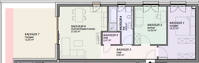 Penthouse zur Miete 1.144 € 3 Zimmer 92,9 m²<br/>Wohnfläche EG<br/>Geschoss 01.04.2025<br/>Verfügbarkeit Ost Gießen 35394