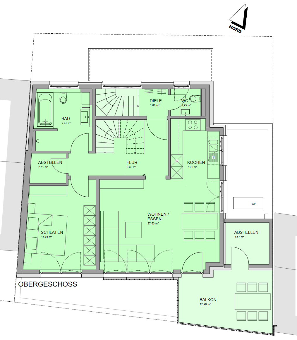 Wohnung zur Miete 1.800 € 5 Zimmer 130 m²<br/>Wohnfläche 1.<br/>Geschoss ab sofort<br/>Verfügbarkeit Besigheim Besigheim 74354