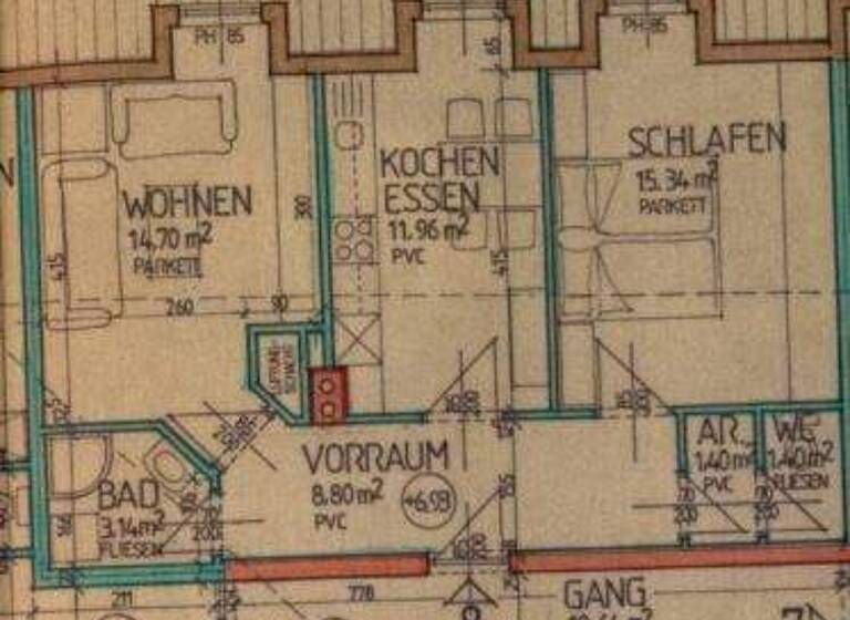 Wohnung zur Miete 460 € 2,5 Zimmer 58 m² Birkfelder Straße Weiz 8160