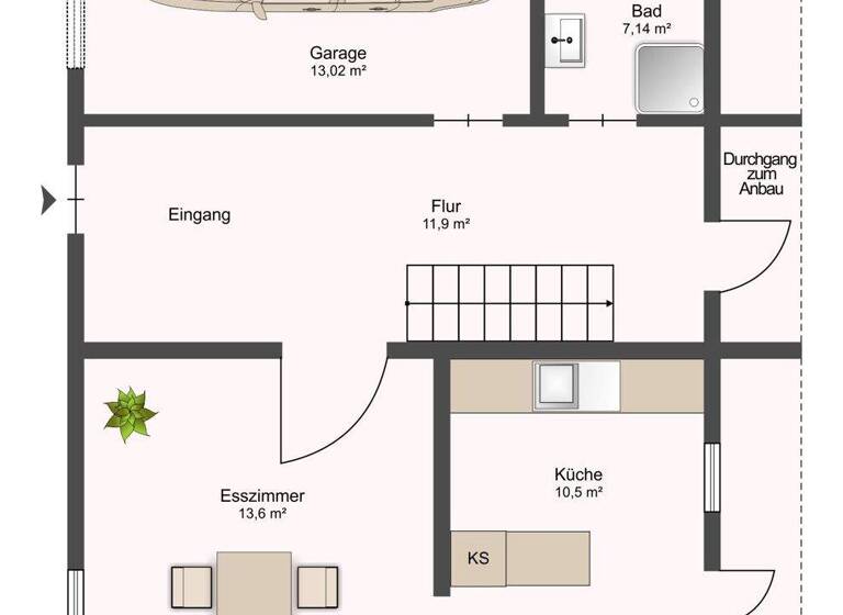Doppelhaushälfte zum Kauf 245.000 € 7 Zimmer 150 m² 398 m² Grundstück Meimbressen Calden 34379