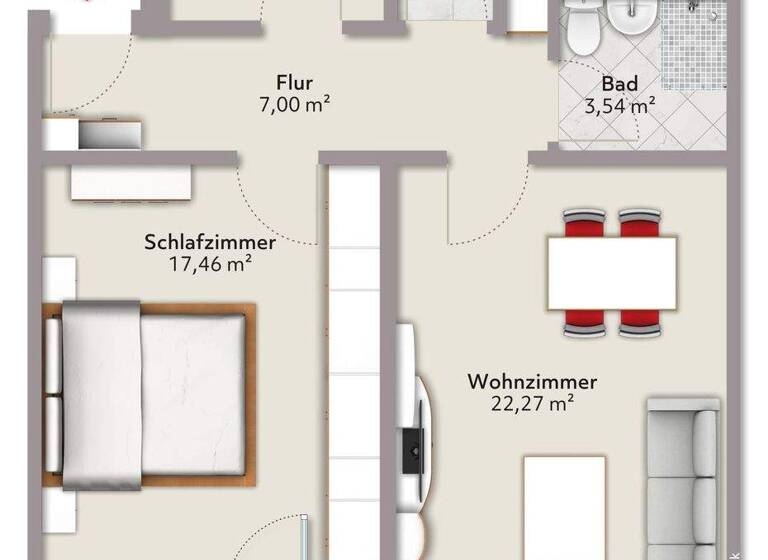Wohnung zum Kauf 249.000 € 2,5 Zimmer 68,5 m² Gersthofen 86368
