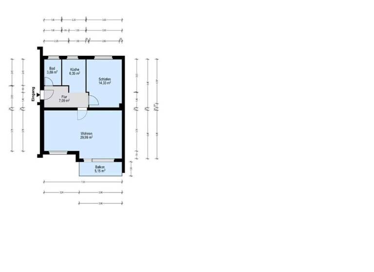 Wohnung zum Kauf 310.000 € 2 Zimmer 65 m² 2. Geschoss Lichterfelde Berlin 12207