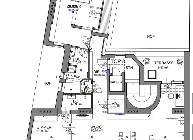 Wohnung zum Kauf 999.000 € 3 Zimmer 133,9 m² Wien 1030
