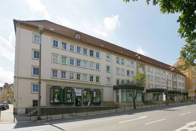 Wohnung zur Miete 145 € 1 Zimmer 1. Geschoss frei ab 01.06.2025 Dittrichplatz 6 Neundorfer Vorstadt Plauen 08523